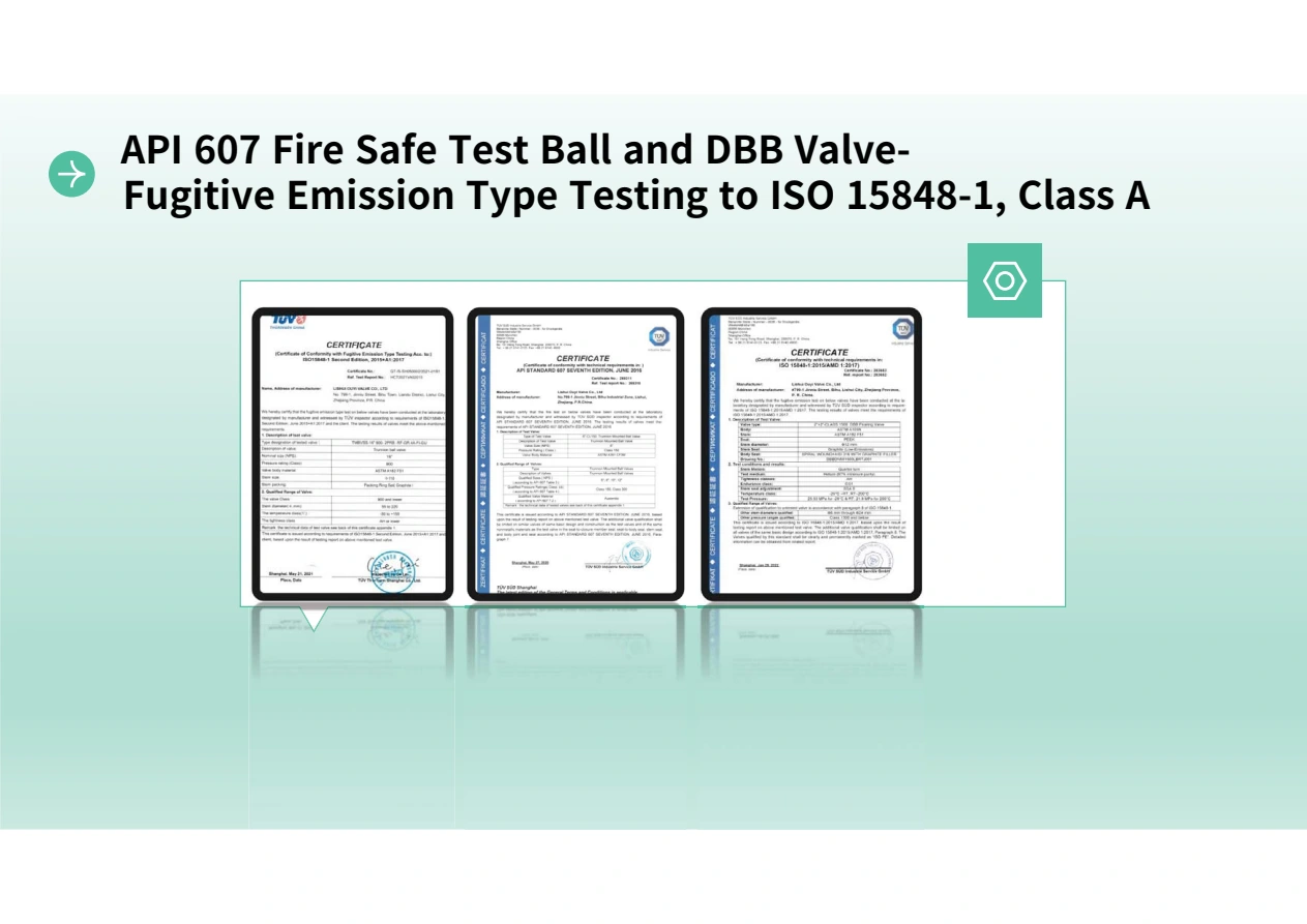 Fire-safe & fugitive-emission testing