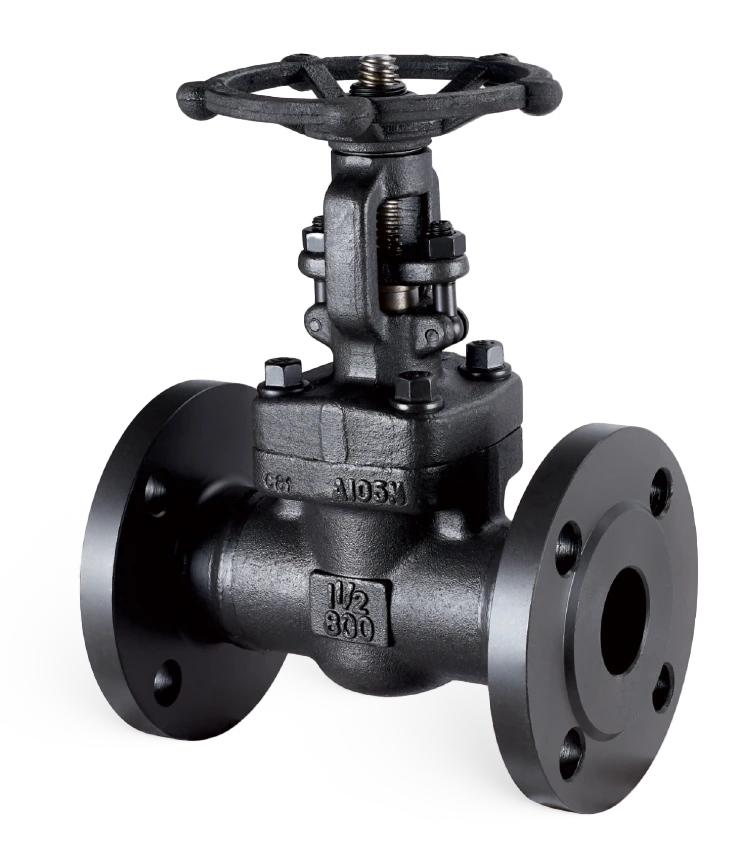 Compact forged gate valve