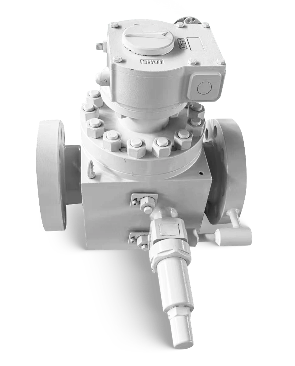 Choke valve with actuator