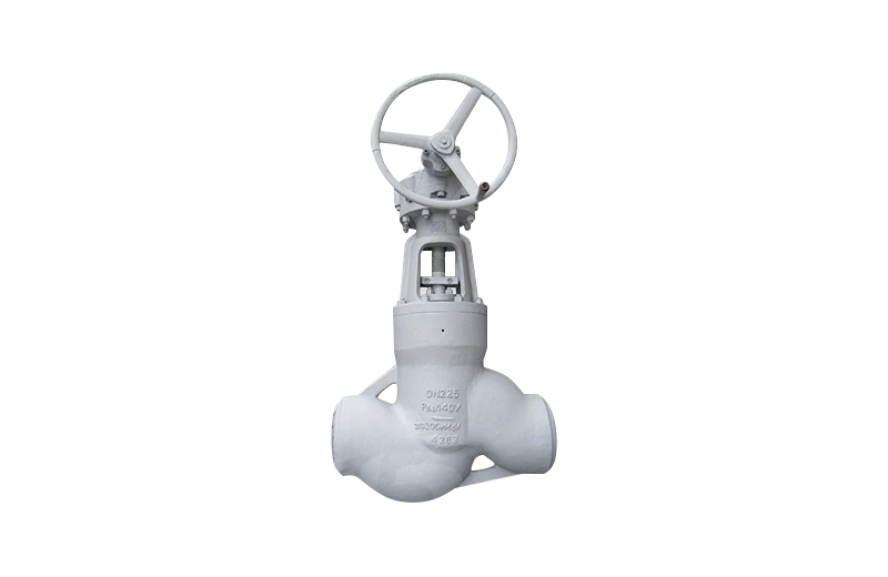 Handwheel-operated globe valve with rising stem