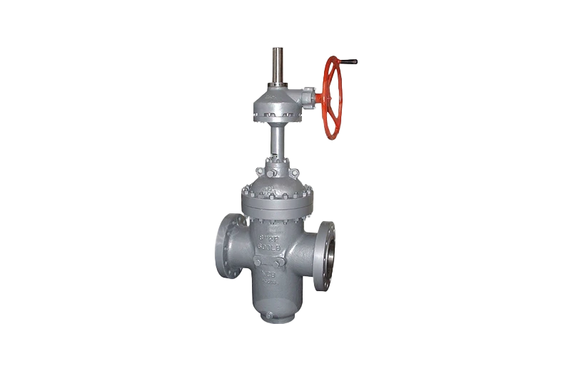 Gate valve with manual operator