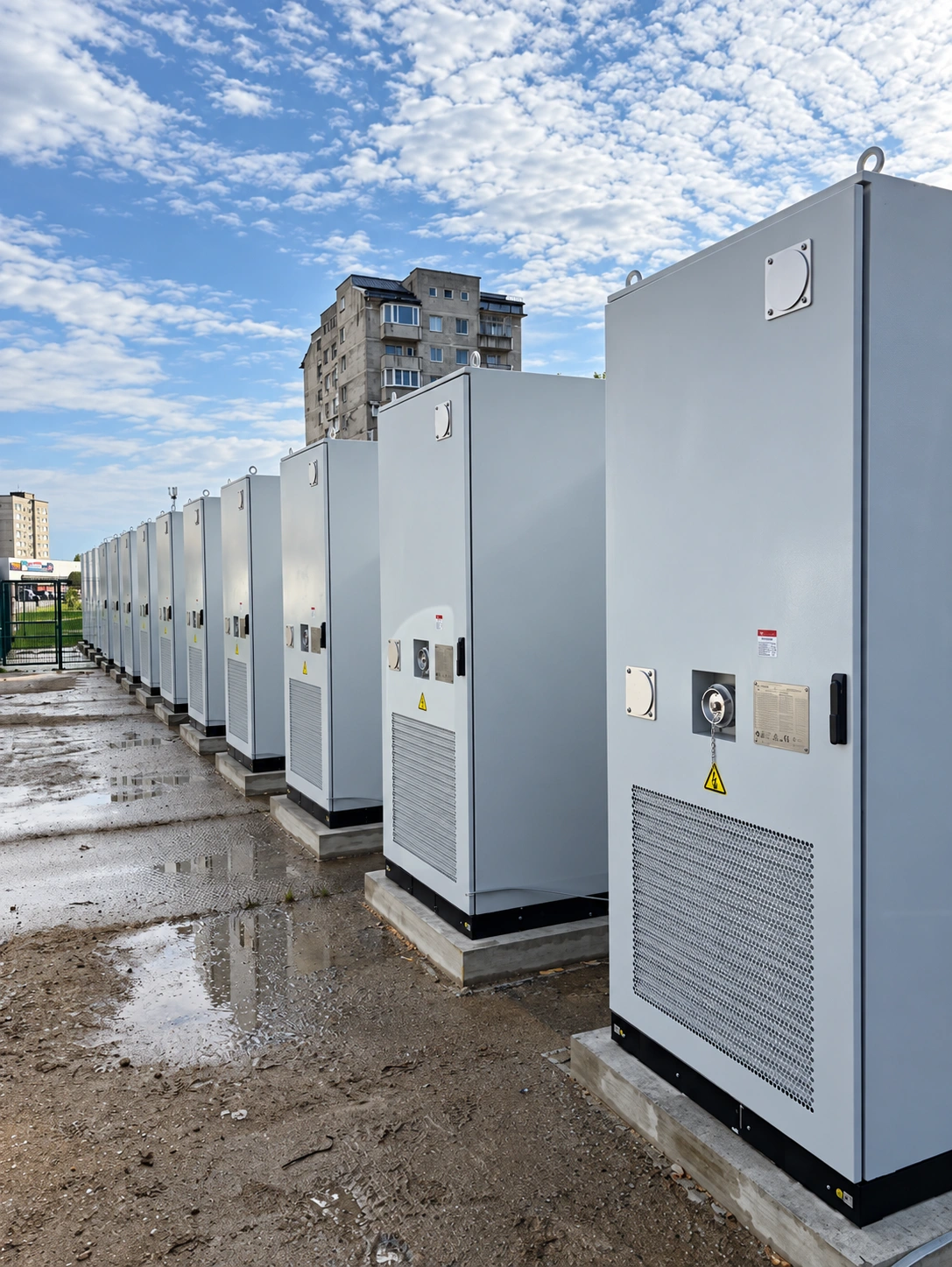 Modular battery energy storage installation