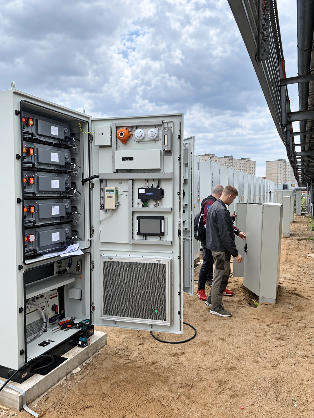 Access for service and inspection