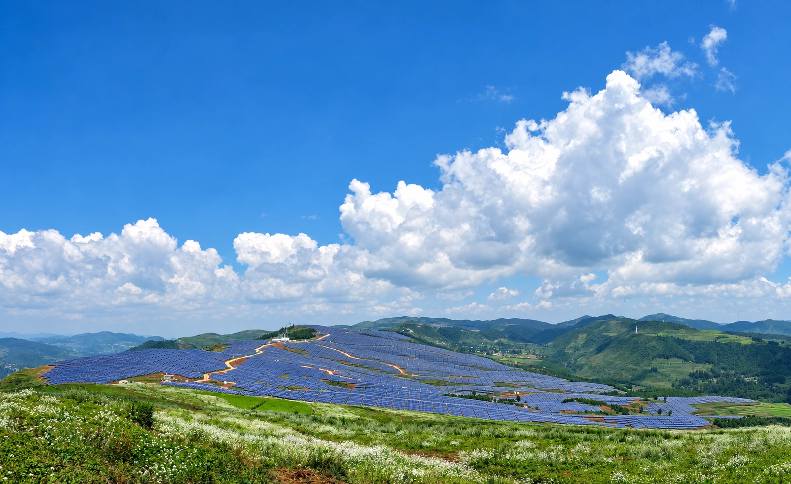 Ground-mounted photovoltaic arrays