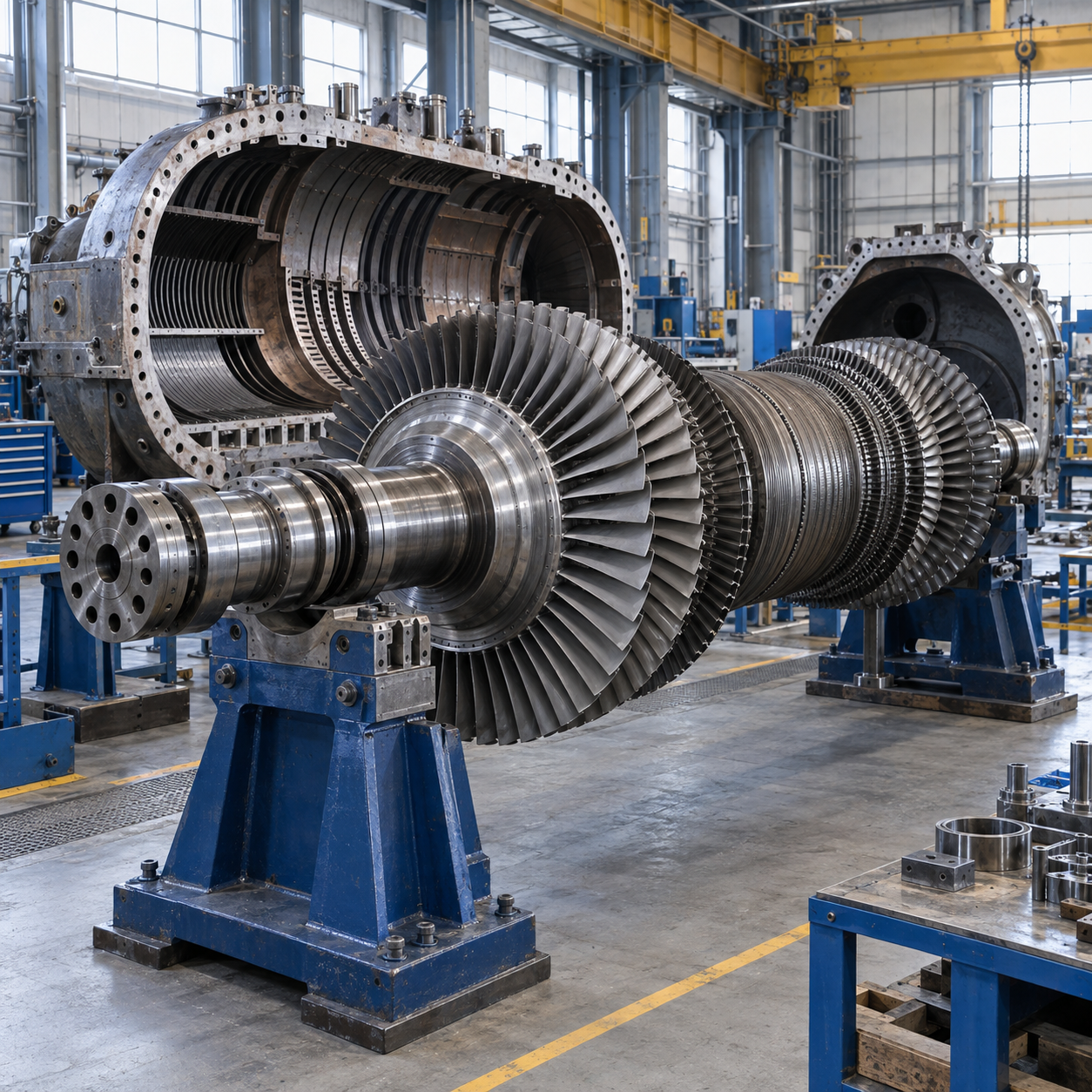 Turbine overhaul