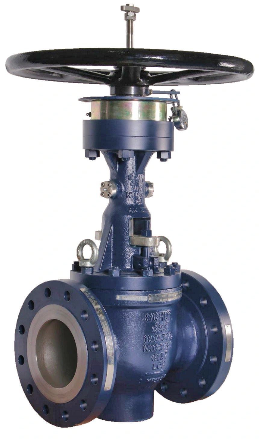 Rising-stem ball valve