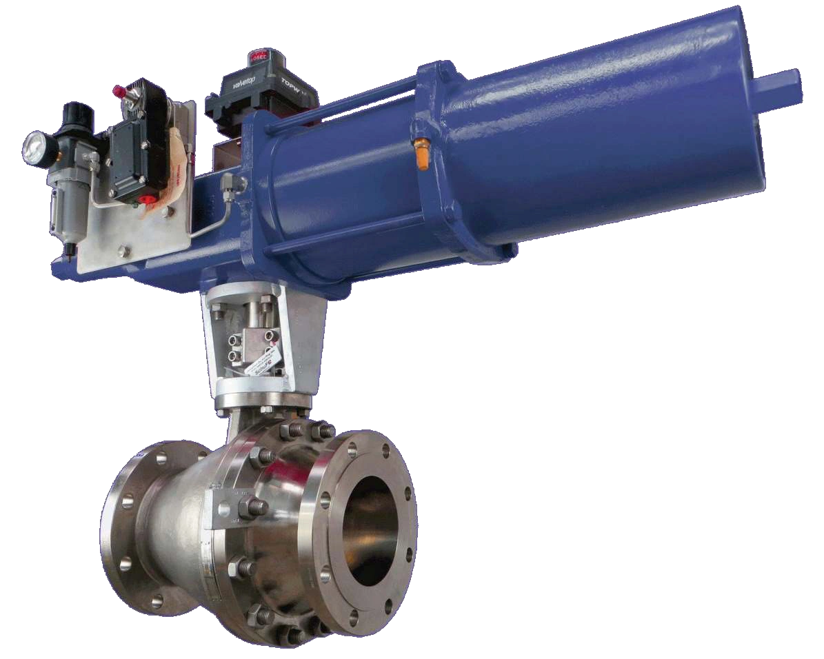 Segmented ball valve