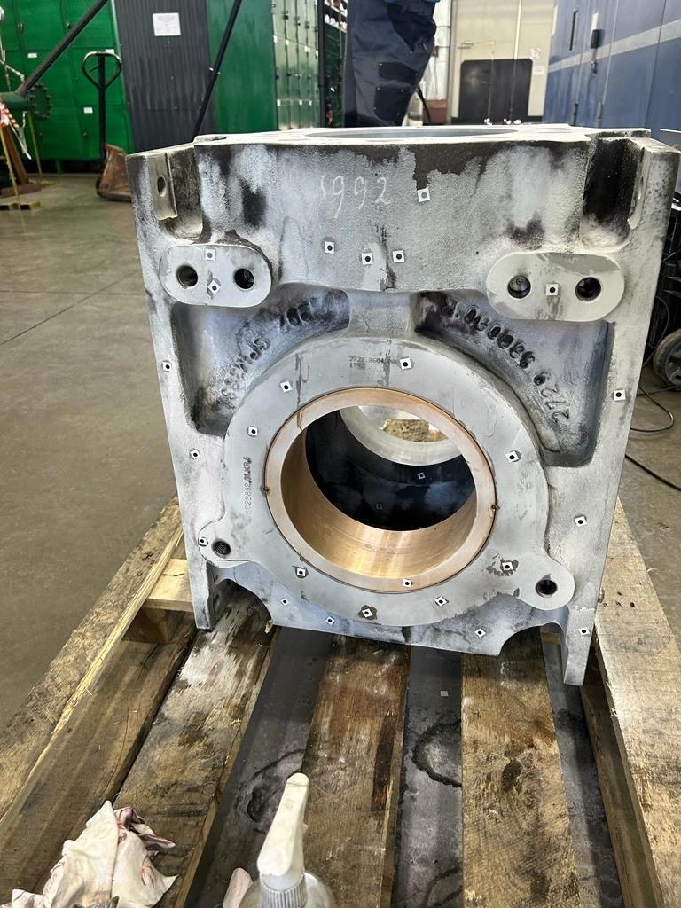 Original compressor crosshead before reverse engineering
